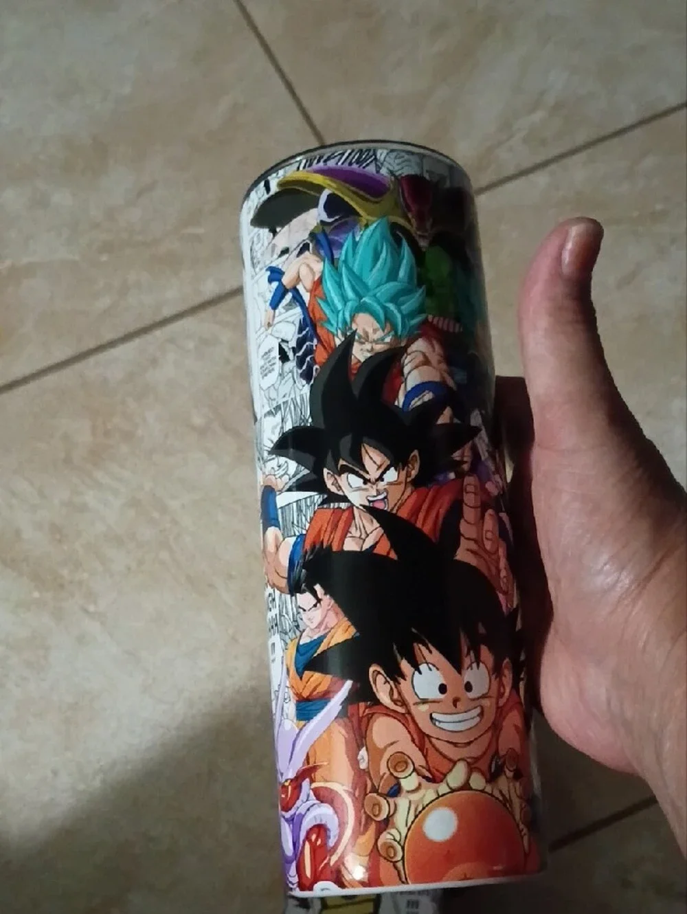 BRAND NEW Dragon Ball Z Stainless Steel Travel Mug - Multicolor